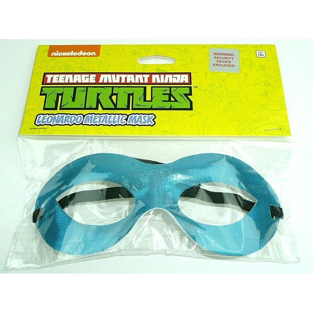 Leonardo Shiny Mask Teenage Mutant Ninja Turtle Halloween Costume Cosplay 14+